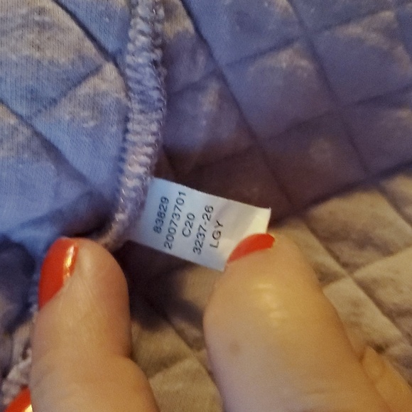 Womens Duluth Trading Quilted Funnelneck Tunic Pullover Size Small Big Pocket - Picture 7 of 9